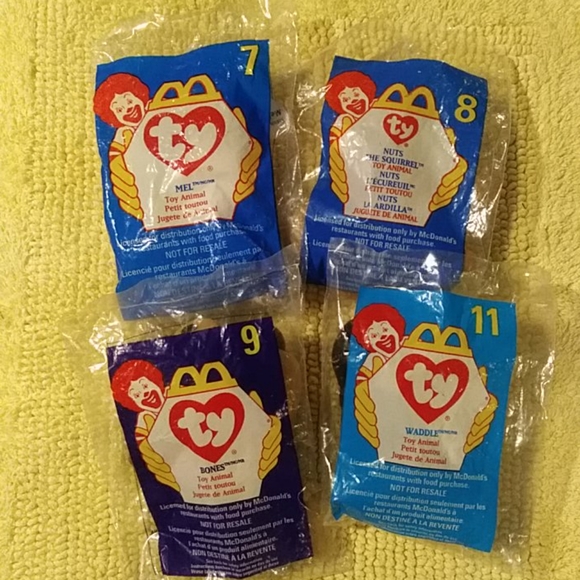🆕Vintage 1998 McDonald's Beanie Babies - Picture 1 of 2